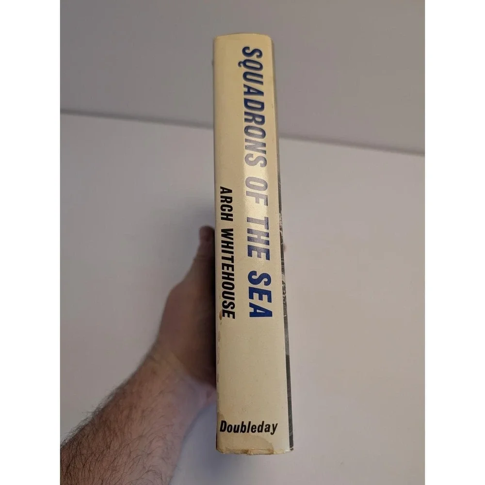 SQUADRONS OF THE SEA Arch‎ Whitehouse 1962 1st Ed Aircraft Carrier History WWII